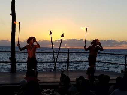 The opening to the Luau